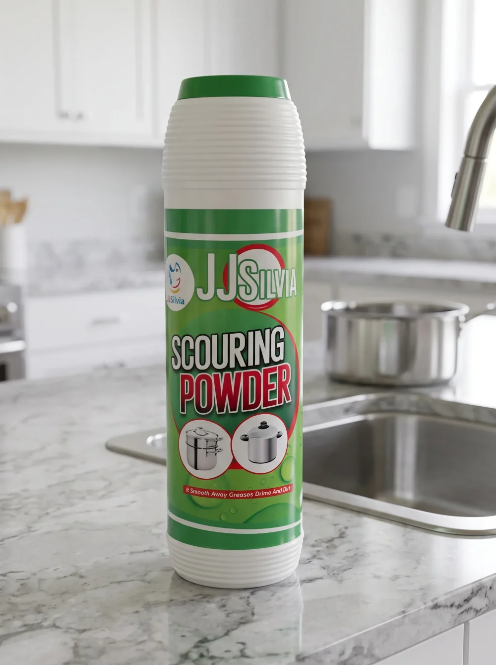 JJ SILVIA SCOURING POWDER (1KG)